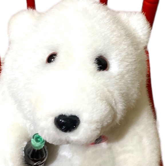 1998 Coca-Cola Animation Collection Polar Bear On Rocking Chair - Picture 7 of 16